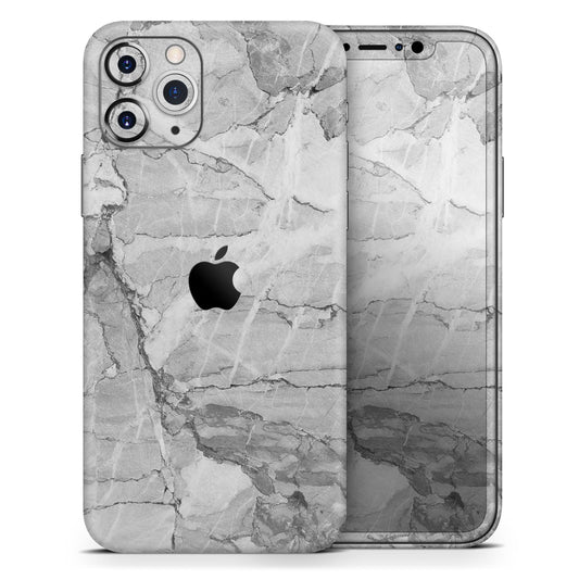 Gray Slate Marble // Skin-Kit compatible with the Apple iPhone 14, 13,