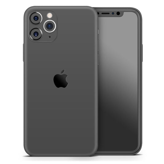 Solid Dark Gray // Skin-Kit compatible with the Apple iPhone 14, 13,