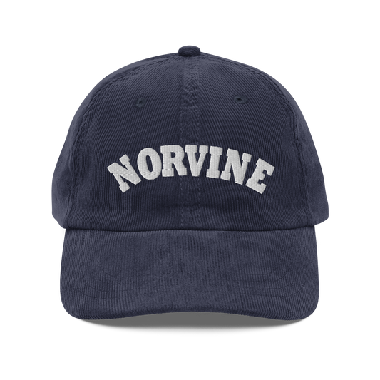 Norvine Logo Vintage Corduroy Cap